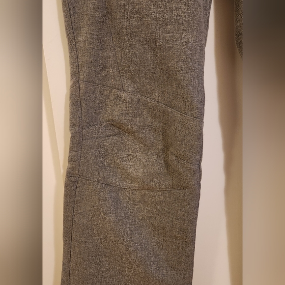 Women's Gray Softshell Snowpants Size 6 - Picture 5 of 8
